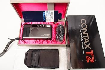 Amazon | コンタックスContax T2 チタンブラックカメラ Carl